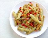Foto langkah ke 4 dari resep Buncis cabe garam #pr_recookmantenelise.