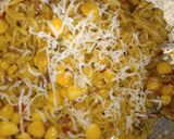 A picture of step 3 of Cheese and corn Maggi 😋.