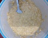 Foto langkah ke 1 dari resep Telur dadar campur oat.