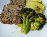Foto del paso 6 de la receta: Pan de carne con papas y brócoli