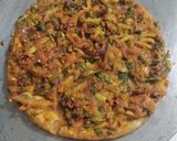A picture of step 7 of Baysan naan.