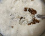 A picture of step 3 of Bajare Ki Raab (A warm kulhad of Bajre Ki Raab is pure comfort).