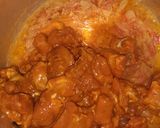 A picture of step 3 of Chicken semi dum biryani.