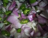 A picture of step 2 of Green Chole ki Chutney In Desi Style.