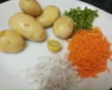 A picture of step 1 of Heart Vegetable Cutlets.
