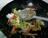A picture of step 35 of Paneer chilly manchurian with sizzling.
