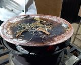 A picture of step 4 of Mole Negro.
