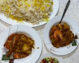 صورة لخطوة 4 من وصفة جمبري الكيجن مع الرز 🍤😋