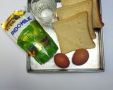Foto langkah ke 1 dari resep Matcha French toast.