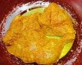 A picture of step 2 of Chicken Tandoori Roast.
