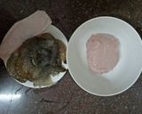 Hình bước làm 1 của món Chả tôm