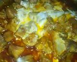 A picture of step 4 of Boneless beef karahi.