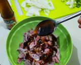 Foto langkah ke 2 dari resep Tumis Daging Saos Tiram #dapurelbeweek21.