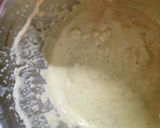 A picture of step 2 of Moong dal uttapam.
