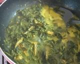 Foto langkah ke 4 dari resep Bobor Daun Singkong Teri.