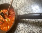 Une image de l'étape 3 de 🦐Spaghettis sauce crevettes 🦞anchois marinés.