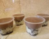 Foto langkah ke 2 dari resep Puding Oreo Milo.