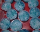 Foto langkah ke 3 dari resep Puding Kelapa Blueberry.