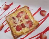 A picture of step 8 of Strawberry french toast.