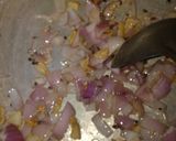 A picture of step 3 of Red lentils dal.