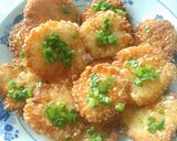 Hình bước làm 6 của món Cơm nguội chiên giòn