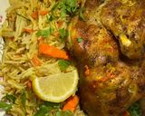 صورة لخطوة 4 من وصفة الرز البخاري 🍊🍚🍽