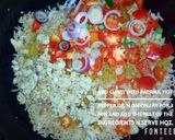 A picture of step 4 of Chinese Rice with Fried Beef.