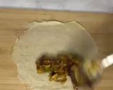 A picture of step 11 of Chicken vegetable spring rolls.