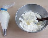 韓國流行排隊甜點。草莓蛋糕捲的食譜步驟9照片