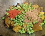 A picture of step 5 of Baingan ki Sabzi with Matar.