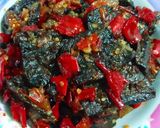 Foto langkah ke 5 dari resep Balado paru goreng.