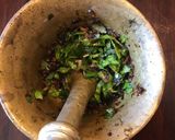 A picture of step 2 of California Farm Fresh Pesto Sauce.