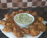 A picture of step 5 of Mixed Bhajiya#Indian Food contest.