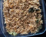 Foto langkah ke 3 dari resep Abon ayam pedas manis pakai oven tanpa minyak.