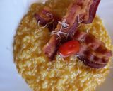 Pas rețetă Orez cu dovleac și bacon crocant 5 fotografie