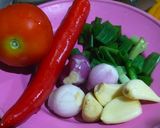 Foto langkah ke 1 dari resep Cah Sawi Putih Bakso.