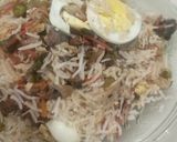 A picture of step 5 of Chinese Biryani.