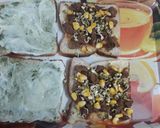 A picture of step 3 of Soya Sprout sandwich.