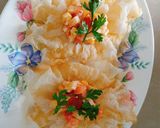 Hình bước làm 6 của món Bánh tráng chiên xúc salad rau củ