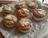 Foto del paso 10 de la receta: Magdalenas integrales rellenas de ganache de chocolate y mermelada de naranja amarga