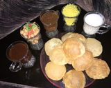 A picture of step 8 of Gol Gappay.