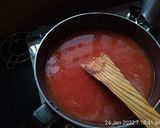 A picture of step 3 of Pasta Soup.