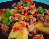 Foto del passaggio 1 della ricetta Svuota frigo ❤️❤️😊👩‍🍳