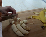 Foto del paso 1 de la receta: Plátano frito estilo chino