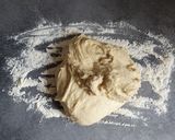 Une image de l'étape 12 de Buns au saumon et épinards.