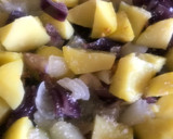 Foto del paso 5 de la receta: Cordero al calvados, con patatas, cebolla.....y aroma de tomillo