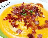 Pas rețetă Supă cremă de cartof dulce și crispy bacon 3 fotografie
