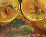 A picture of step 5 of Tomato- coconut soup.