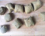A picture of step 4 of Gluten free pumpkin cake.