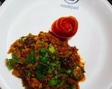 A picture of step 13 of Food street SpicyTawa qeema.